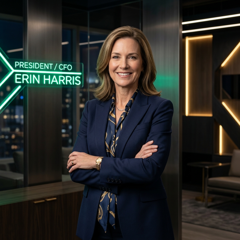 Erin Harris &mdash; President & Chief Financial Officer